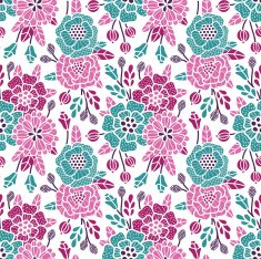 Seamless Floral Pattern N268