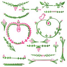 Floral Borders And Frames N4