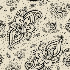 Seamless Paisley background N3