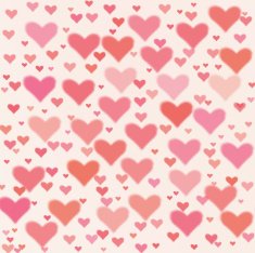 Valentine's day background with hearts N3