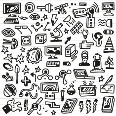 Science - doodles N4