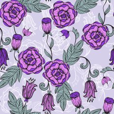 Vector seamlesss Floral pattern N2