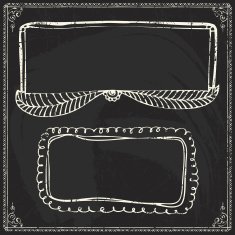 Doodle frame Chalkboard N11