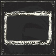 Doodle frame Chalkboard N14