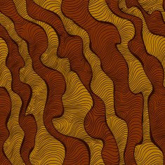 Colorful seamless abstract wavy pattern background