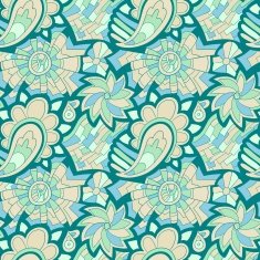 Seamless abstract hand drawn pattern N18