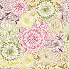 Seamless Floral Pattern N273
