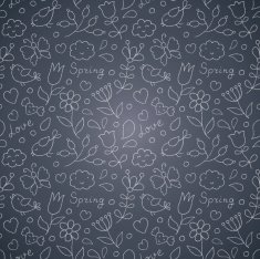 Seamless Floral Pattern N274