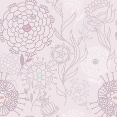 Seamless floral background N43