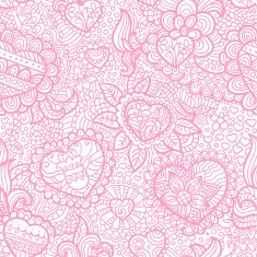 seamless doodle pattern N16