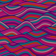 wave hand-drawn pattern N2