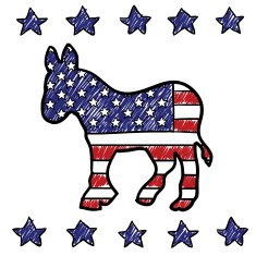 Democratic Party Donkey sketch