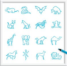 Sketch Icons - Animals