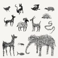 doodle animals