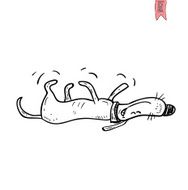 dog icon - illustration N98