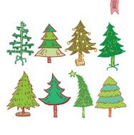 Christmas Tree Vector Illustration N17