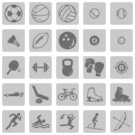 Vector Set of Sport Icons N7