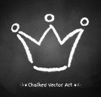 Chalked crown