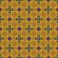Vector seamless ethnic print pattern