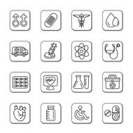 Medical Doodle Icons N2