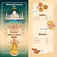 Oriental sweets menu N2