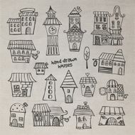 fairy tale houses set