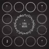 set of wreaths