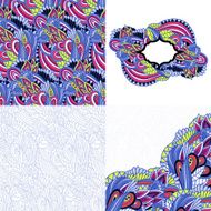 Wavy pattern element set N2