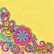 Psychedelic Swirls Notebook Doodles