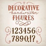Vintage vector figures N3