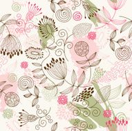 Seamless Floral Pattern N288