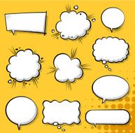 exploding speech bubble