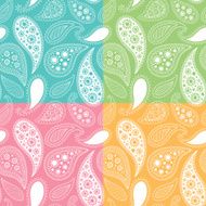 Seamless Paisley pattern N17