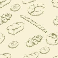 Bakery seamless pattern N6