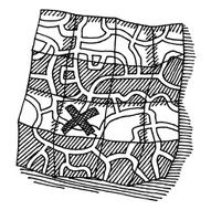 Foldable Street Map Drawing
