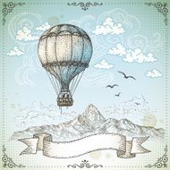 Vintage Hot Air Balloon N7