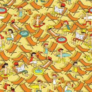Beach seamless pattern N2