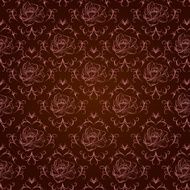Seamless background - Rose Blossom