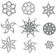 Henna Flowers N5