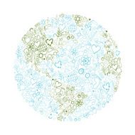 Eco world - hand drawn icons N4