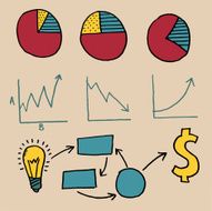 Doodle graphs and charts N3