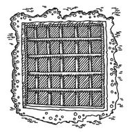 Prison Window Bars Drawing