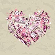 Heart of Makeup products set N5