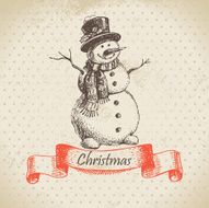 christmas snowman N5