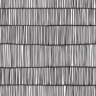 Vector seamless doodle pattern Abstract background with ink strokes
