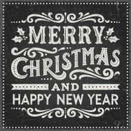 Hand Drawn Christmas Card N17