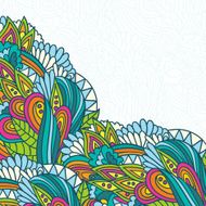 Wavy sketch template N5