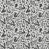 jazz - seamless pattern