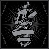 Skull and Ribbon N2