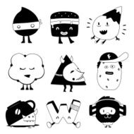 funny characters N12
